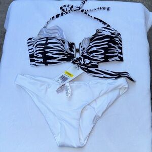 Becca Bikini Top and Bottom Set Size Medium